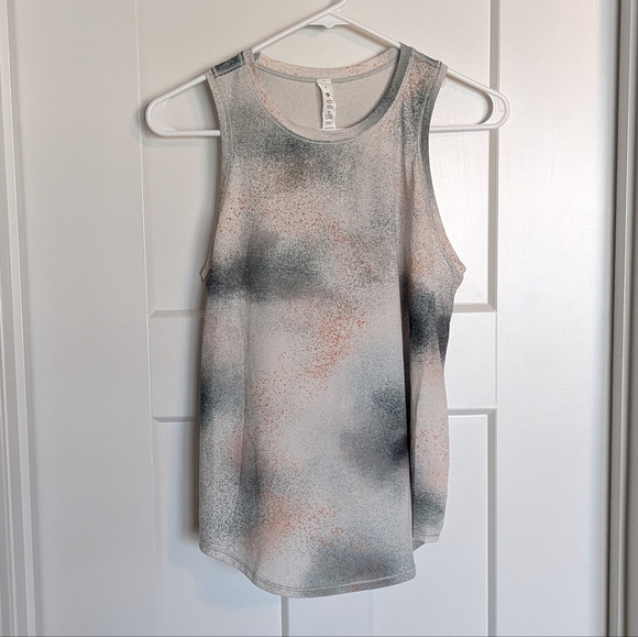 Lululemon Sculpt Tank - Multi Color White, Orange, Green sz 6 - Picture 1 of 4